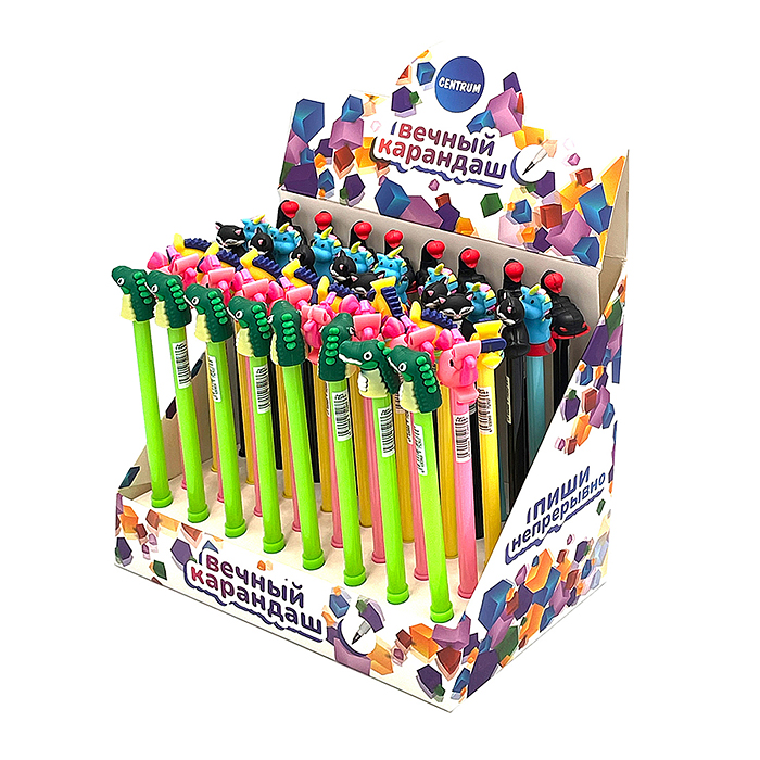 Вечный карандаш, 0,7 мм, микс 6 видов Вечный карандаш, 0,7 мм, микс 6 видов