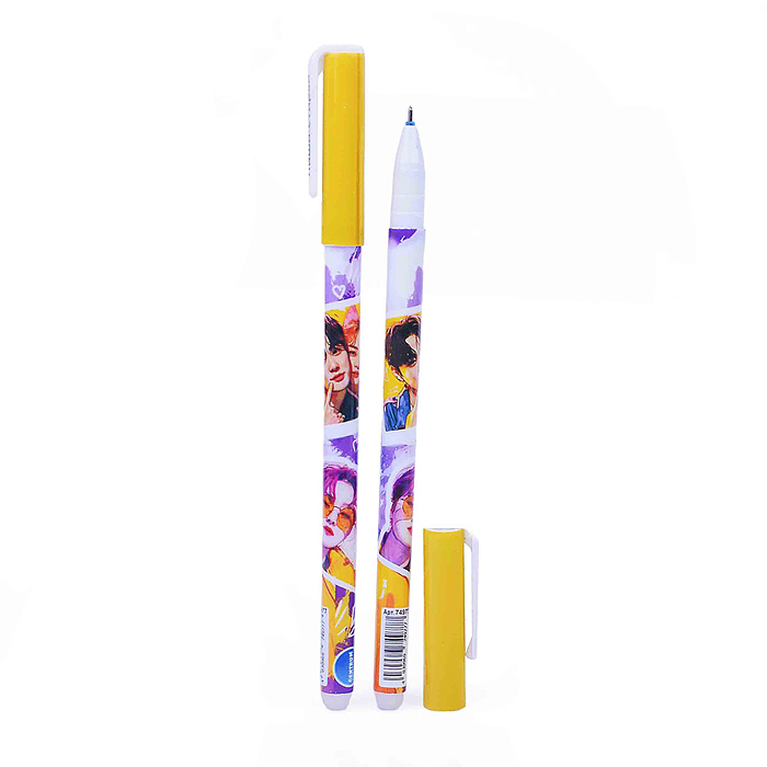 Фото к товару Ручка гелевая Дорама со стираемыми чернилами, цвет чернил синий 0,5 мм в пластиковом тубусе Ручка гелевая Дорама со стираемыми чернилами, цвет чернил синий 0,5 мм в пластиковом тубусе