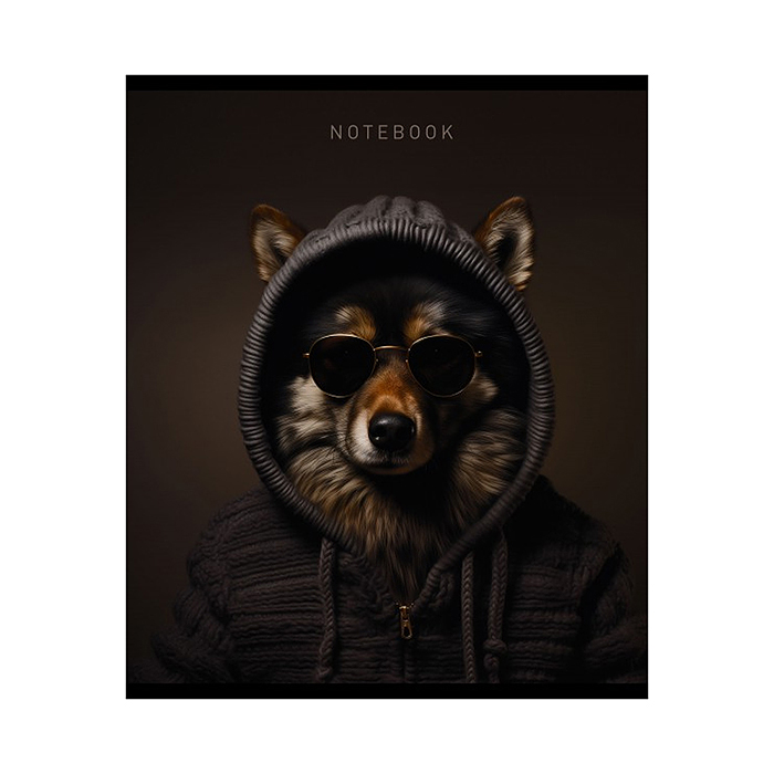 Тетрадь 48л. клетка А5 "Крутые пацаны" скрепка