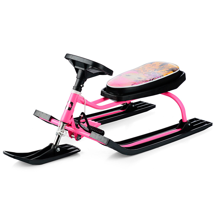 Игрушка Снегокат детский 108 "Шустрик" разборный с рисунком (Варенька) 