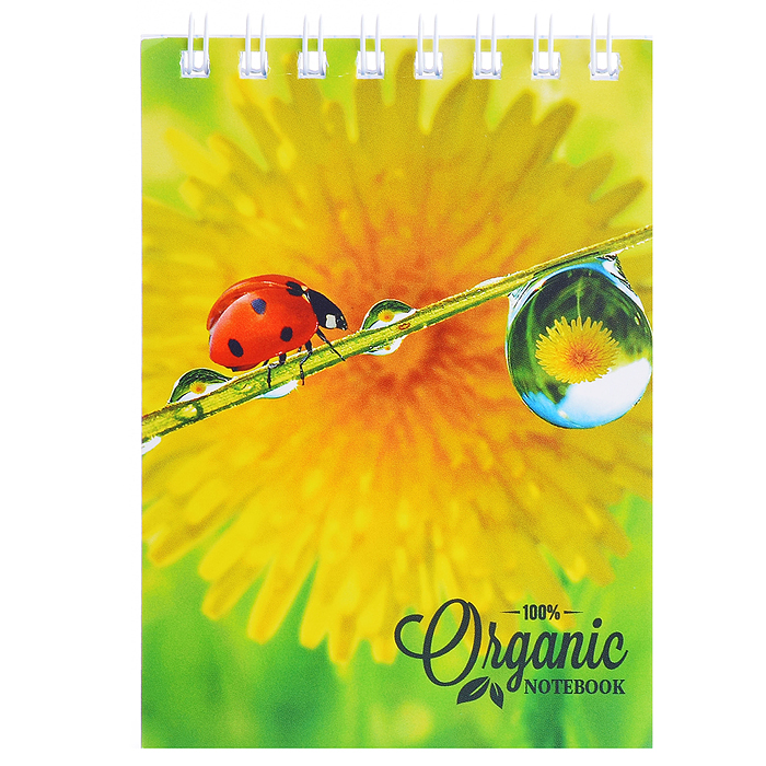 Блокнот 40л. А7 клетка, гребень Микс 2  