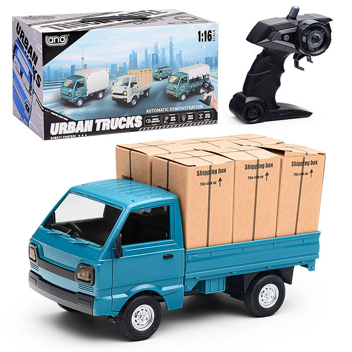 Машина QH922-1D "Грузовичок" р/у, 27 MGz, в коробке Машина QH922-1D "Грузовичок" р/у, 27 MGz, в коробке