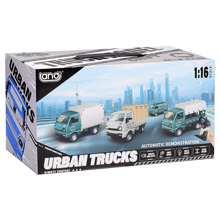 Фото к товару Машина QH922-1D "Грузовичок" р/у, 27 MGz, в коробке Машина QH922-1D "Грузовичок" р/у, 27 MGz, в коробке