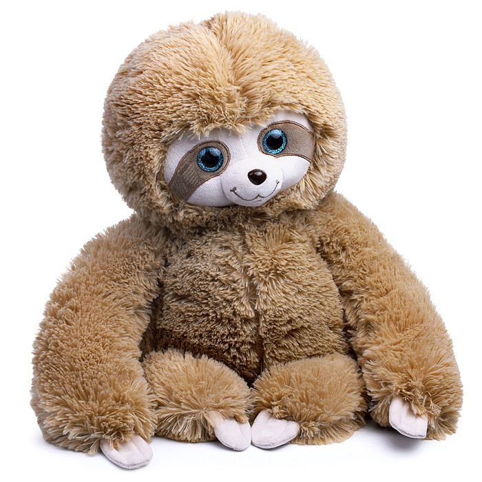 Ленивец Луи цвет кофейный, 55см, 