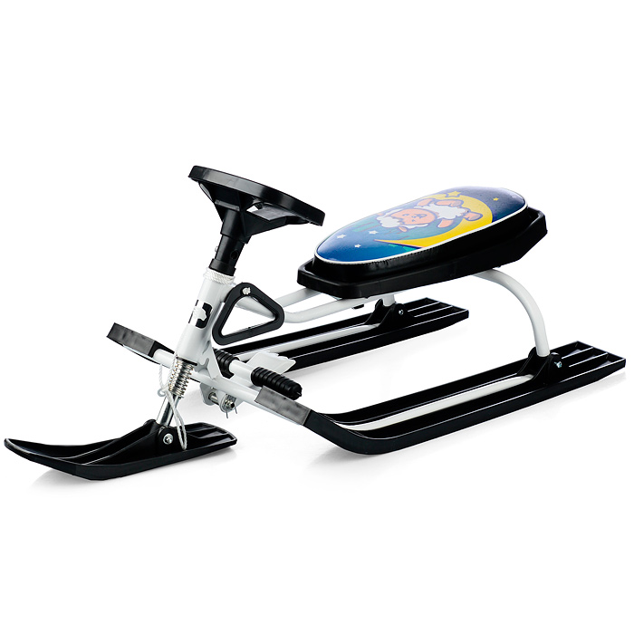 Игрушка Снегокат детский 108 "Шустрик" разборный с рисунком (Долли) 