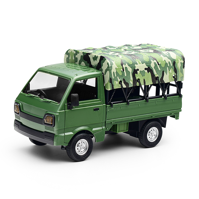 Фото к товару Машина QH922-7D "Грузовичок военный" р/у, 27 MGz, в коробке Машина QH922-7D "Грузовичок военный" р/у, 27 MGz, в коробке