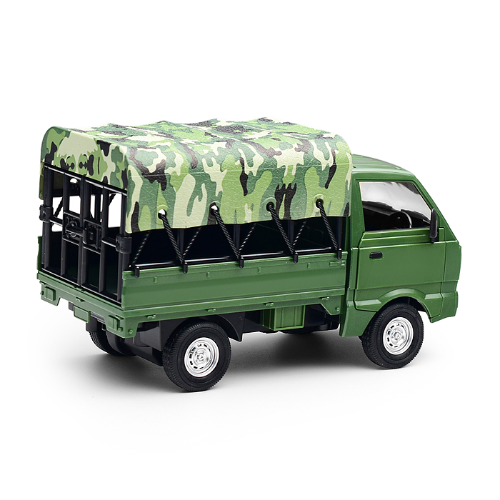 Фото к товару Машина QH922-7D "Грузовичок военный" р/у, 27 MGz, в коробке Машина QH922-7D "Грузовичок военный" р/у, 27 MGz, в коробке