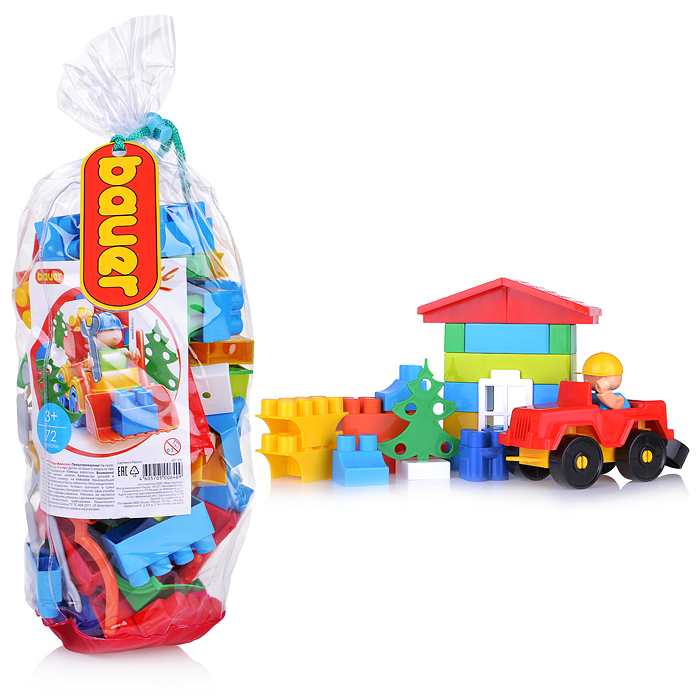 Конструктор 640 Classic 3+ в пакете, ПВХ 2 для мальчиков Конструктор 640 Classic 3+ в пакете, ПВХ 2 для мальчиков