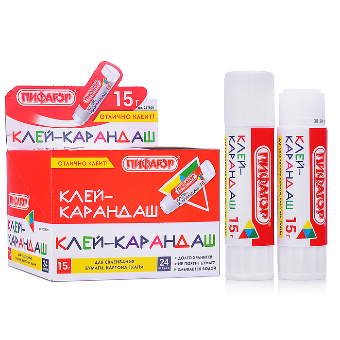 Клей-карандаш 15 г Клей-карандаш 15 г