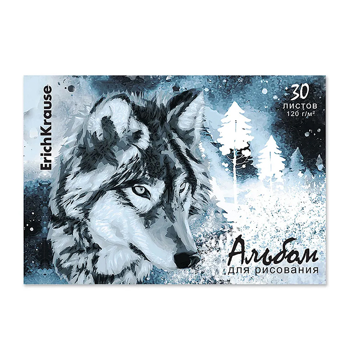 Альбом для рисования 30 л. "Timber Wolf" на клею А4 Альбом для рисования 30 л. "Timber Wolf" на клею А4