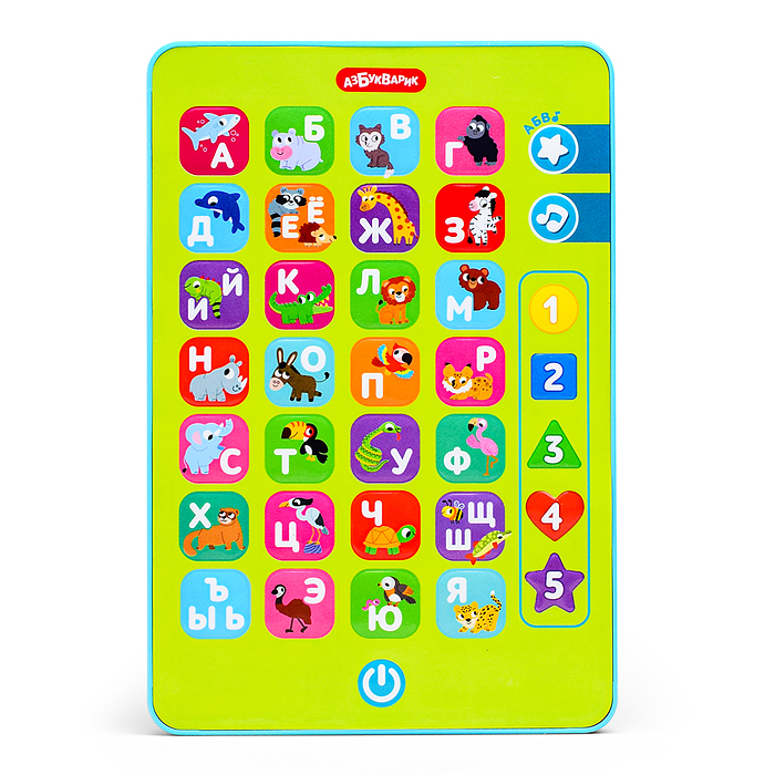Фото к товару Музыкальная зооазбука (Умный планшетик) Музыкальная зооазбука (Умный планшетик)