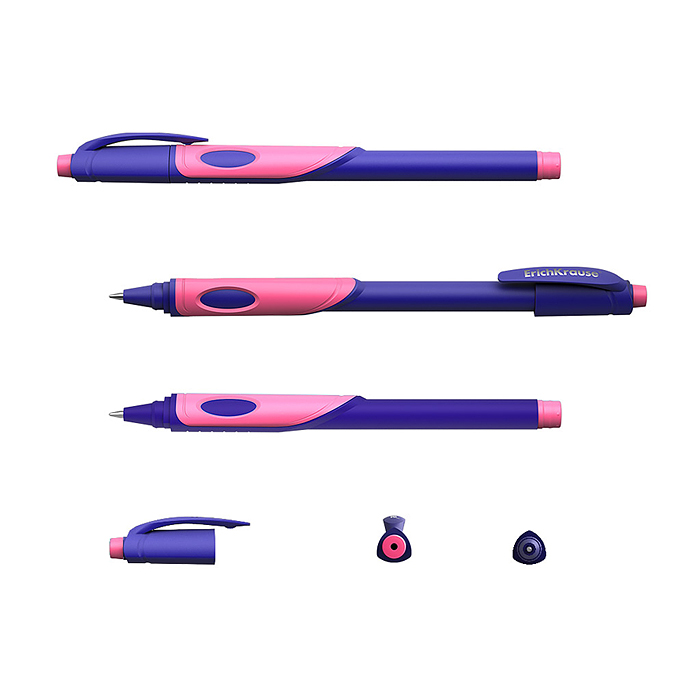 Фото к товару Набор из 2 ручек шариковых ErgoLine® Kids Stick&Grip Neon 0.7, Super Glide Technology, синие Набор из 2 ручек шариковых ErgoLine® Kids Stick&Grip Neon 0.7, Super Glide Technology, синие