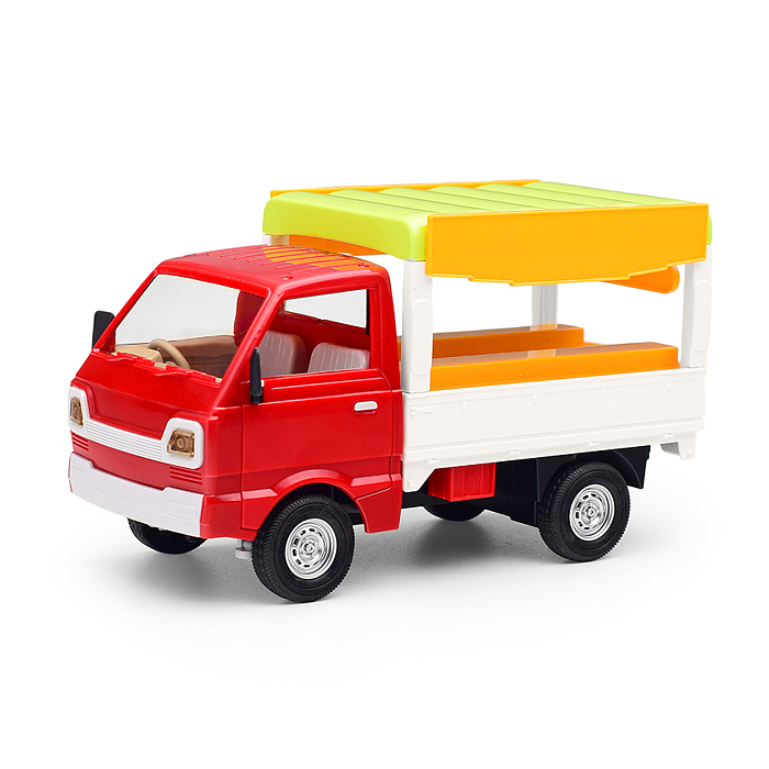 Фото к товару Машина QH922-9 "Грузовичок фастфуд" свет, звук р/у, 27 MGz, в коробке Машина QH922-9 "Грузовичок фастфуд" свет, звук р/у, 27 MGz, в коробке