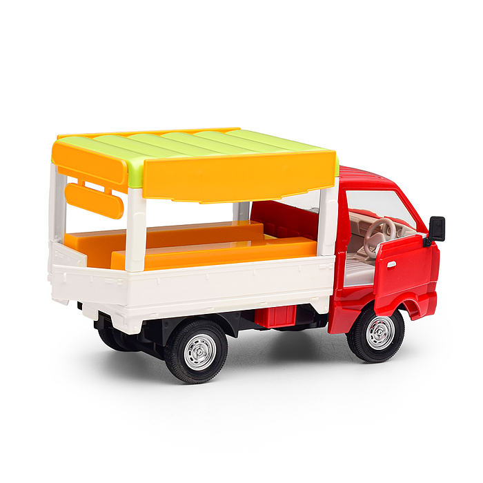 Фото к товару Машина QH922-9 "Грузовичок фастфуд" свет, звук р/у, 27 MGz, в коробке Машина QH922-9 "Грузовичок фастфуд" свет, звук р/у, 27 MGz, в коробке