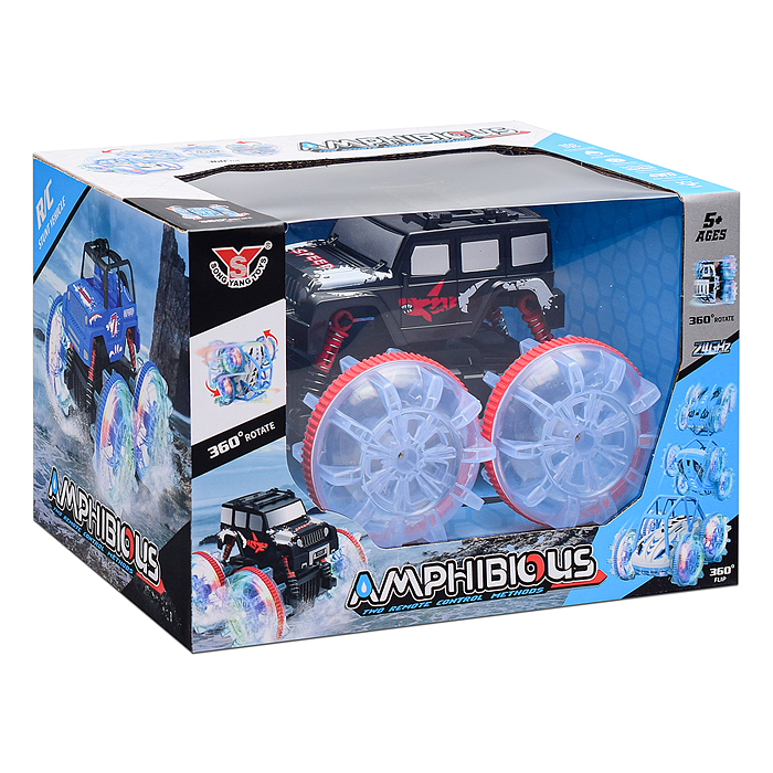 Фото к товару Машина SY084 "Амфибия" р/у, 27 MGz, в коробке Машина SY084 "Амфибия" р/у, 27 MGz, в коробке