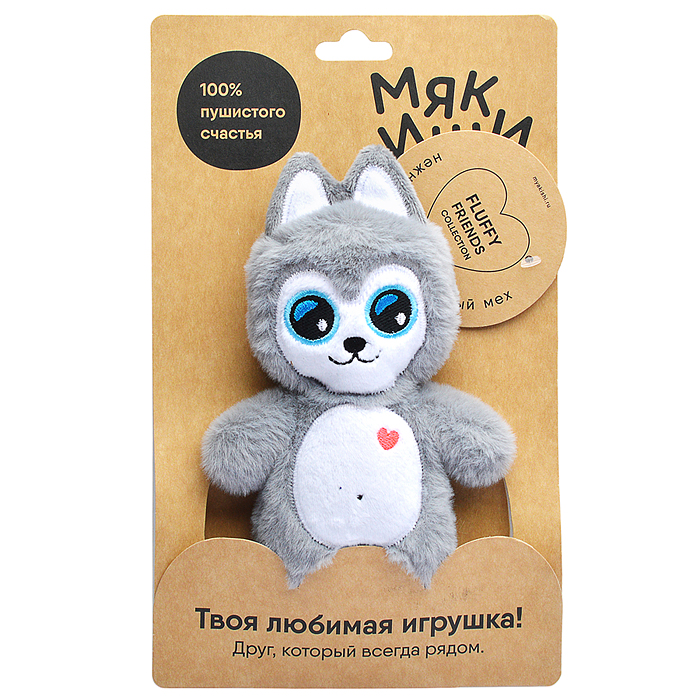 Игрушка мягконабивная (Хаски Аляска)