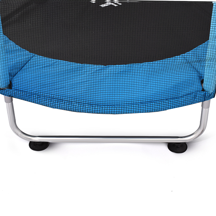 Фото к товару Батут ROCKET, d=140, внешняя сетка высотой 74 см., общая высота 110 см. синий Батут ROCKET, d=140, внешняя сетка высотой 74 см., общая высота 110 см. синий