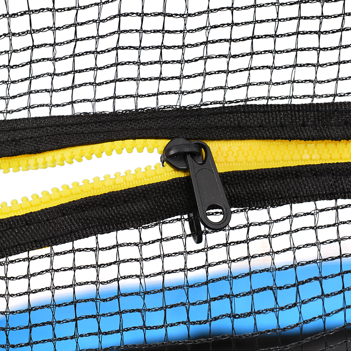 Фото к товару Батут ROCKET, d=140, внешняя сетка высотой 74 см., общая высота 110 см. синий Батут ROCKET, d=140, внешняя сетка высотой 74 см., общая высота 110 см. синий