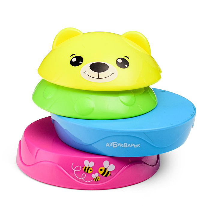 Фото к товару Мишутка (Музыкальный мячик-пирамидка) Мишутка (Музыкальный мячик-пирамидка)