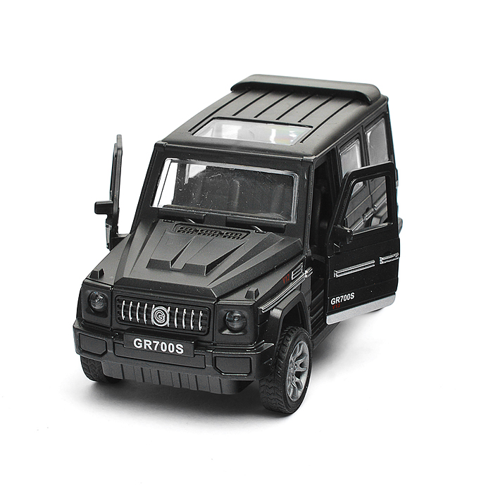 Машина пластиковая инерционная "Парк Техники" черный