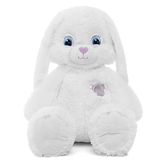 Заяц, 60 см, белый 
