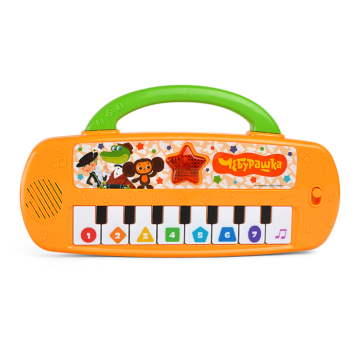 Фото к товару Пианино с ручкой (70 песен, стихов и звуков Союзмультфильм) в коробке Пианино с ручкой (70 песен, стихов и звуков Союзмультфильм) в коробке