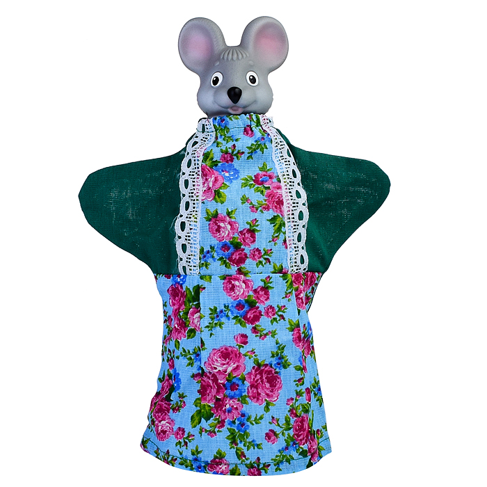 Фото к товару Кукла-перчатка "Мышка" Кукла-перчатка "Мышка"