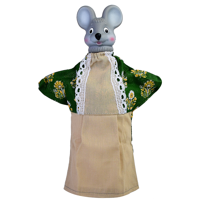 Фото к товару Кукла-перчатка "Мышка" Кукла-перчатка "Мышка"