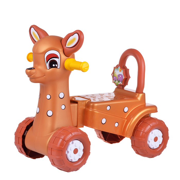 Каталка "Оленёнок" (коричневая) Каталка "Оленёнок" (коричневая)