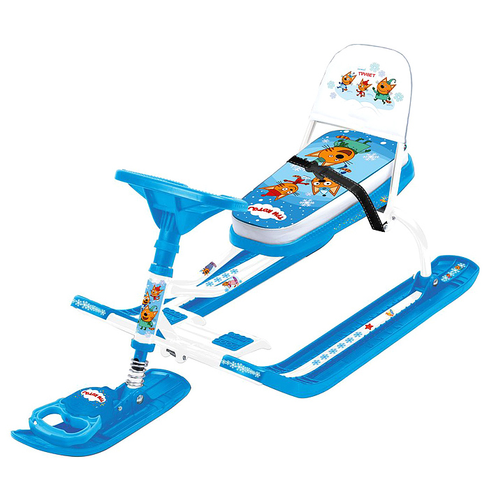 Игрушка. Снегокат "Тимка спорт 4-1" (Три кота) Игрушка. Снегокат "Тимка спорт 4-1" (Три кота)