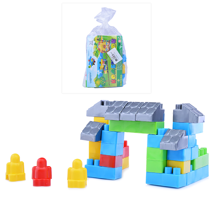 Конструктор "Комби Блок" 35 дет. Конструктор "Комби Блок" 35 дет.