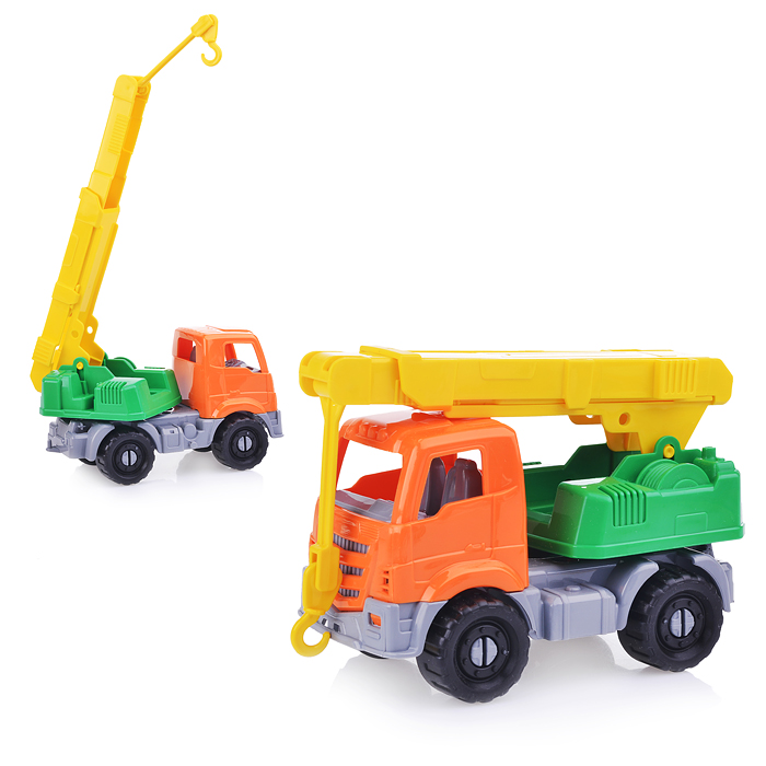 Машинка Кран "Ярослав" Строительный 16 см. Машинка Кран "Ярослав" Строительный 16 см.