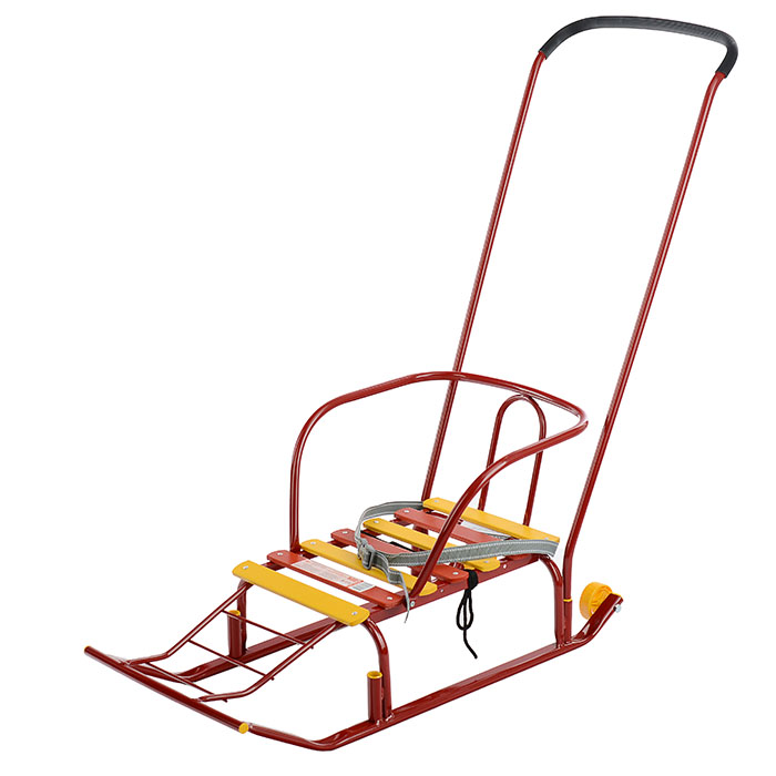 Игрушка. Санки детские "Тимка 5 комфорт+" (красный) Игрушка. Санки детские "Тимка 5 комфорт+" (красный)