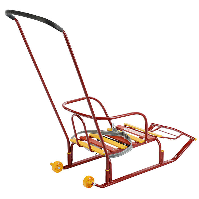 Фото к товару Игрушка. Санки детские "Тимка 5 комфорт+" (красный) Игрушка. Санки детские "Тимка 5 комфорт+" (красный)