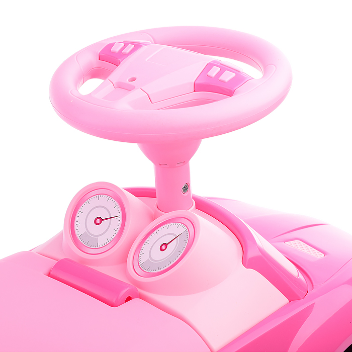 Фото к товару Каталка-автомобиль "SuperCar" №1 со звуковым сигналом (розовая) Каталка-автомобиль "SuperCar" №1 со звуковым сигналом (розовая)