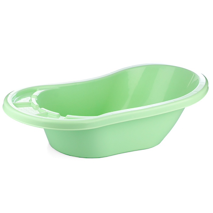 Фото к товару Ванна детская "Карапуз" (салатовая, бирюзовая) Ванна детская "Карапуз" (салатовая, бирюзовая)