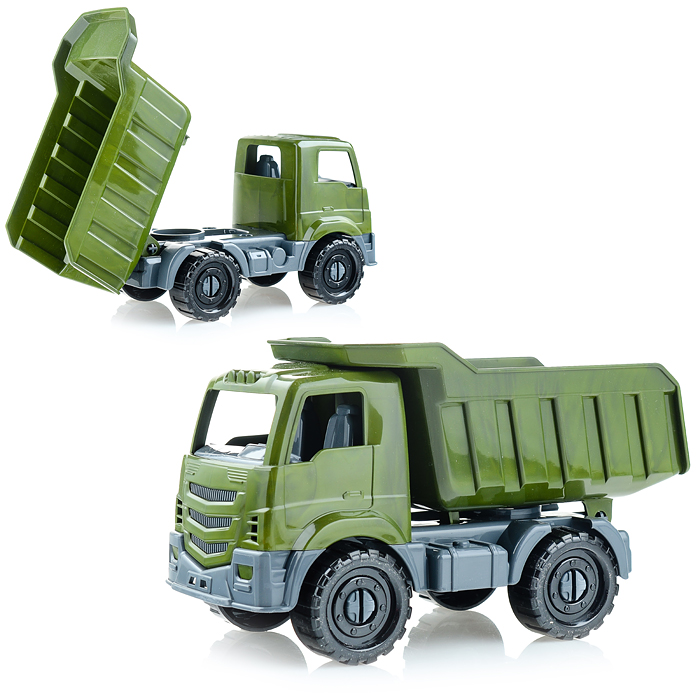 Машинка Самосвал "Илья" Военный 22 см Машинка Самосвал "Илья" Военный 22 см