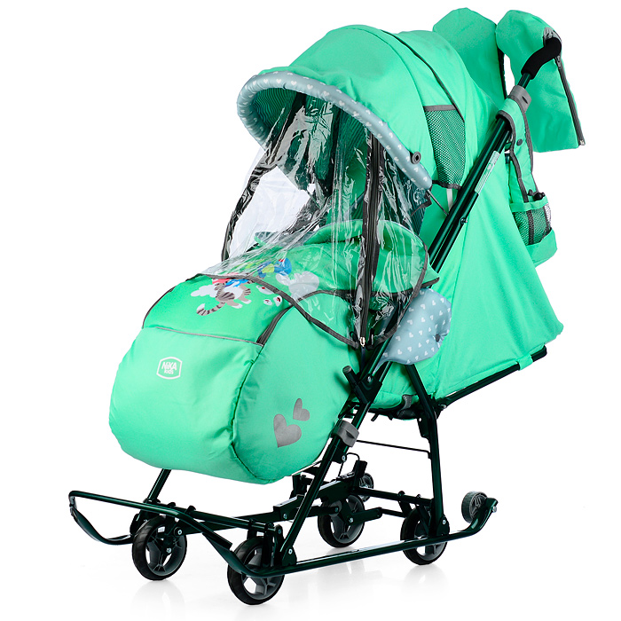 Коляска комбинированная "Наши детки 5-2" (мятный) Коляска комбинированная "Наши детки 5-2" (мятный)