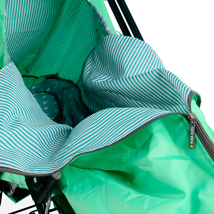 Фото к товару Коляска комбинированная "Наши детки 5-2" (мятный) Коляска комбинированная "Наши детки 5-2" (мятный)