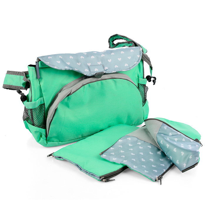 Фото к товару Коляска комбинированная "Наши детки 5-2" (мятный) Коляска комбинированная "Наши детки 5-2" (мятный)