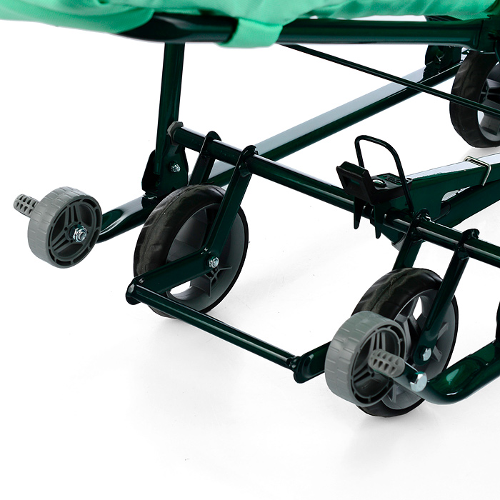 Фото к товару Коляска комбинированная "Наши детки 5-2" (мятный) Коляска комбинированная "Наши детки 5-2" (мятный)