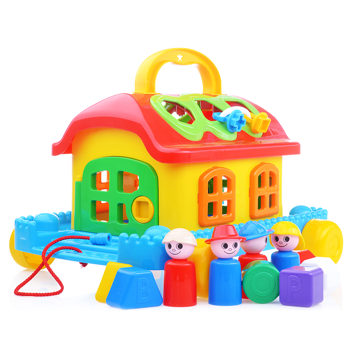 Сказочный домик на колесиках (в сеточке) Сказочный домик на колесиках (в сеточке)