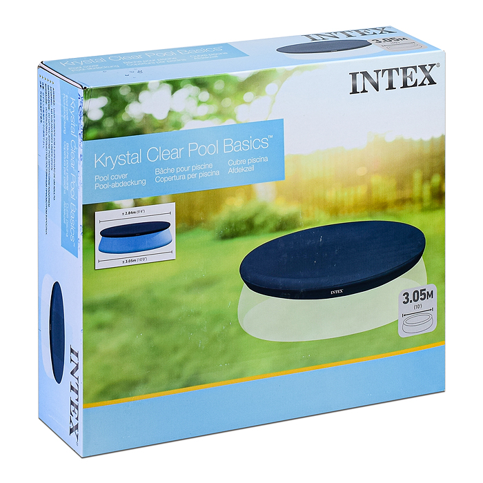 Тент-покрывало для бассейна 305 см. круглый, 28021 INTEX