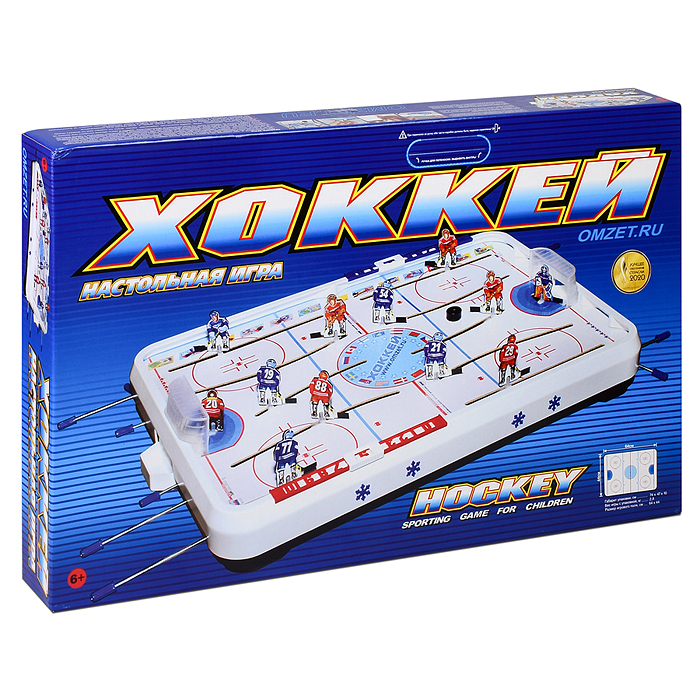 Фото к товару Игра "Хоккей (3М)" Игра "Хоккей (3М)"