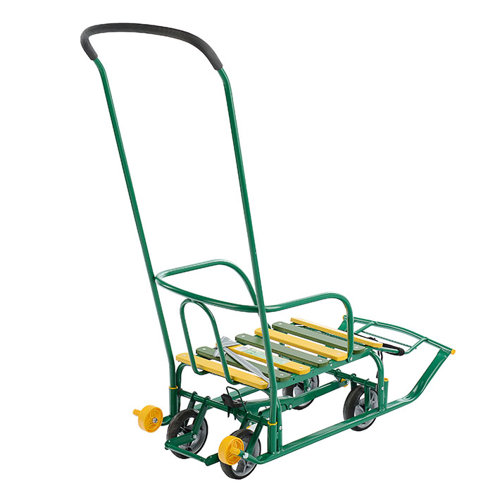 Фото к товару Игрушка. Санки детские "Тимка 5 универсал+" (зеленый) Игрушка. Санки детские "Тимка 5 универсал+" (зеленый)