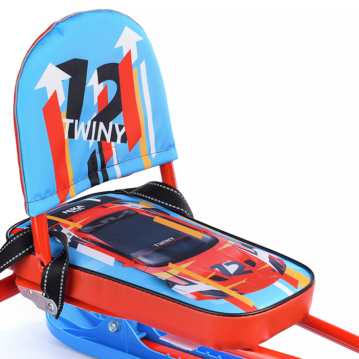 Игрушка. Снегокат "Twiny2+" (Nika kids sportcar красный каркас)