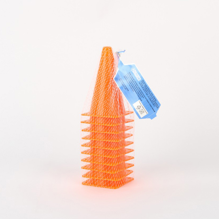 Фото к товару Конус фишка разметочная H 10см 10шт Конус фишка разметочная H 10см 10шт