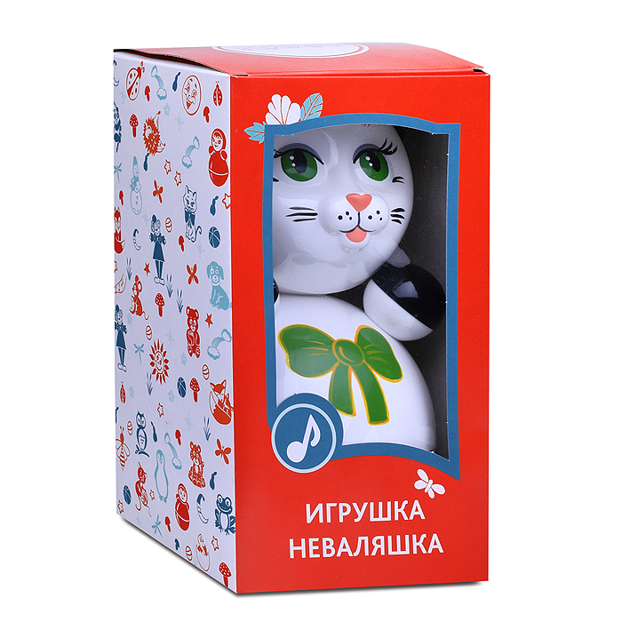 Неваляшка Кошечка в худ. упаковке