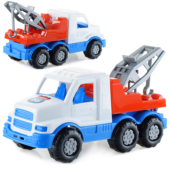 Автомобиль-эвакуатор "Гоша" (бело-синий) Автомобиль-эвакуатор "Гоша" (бело-синий)