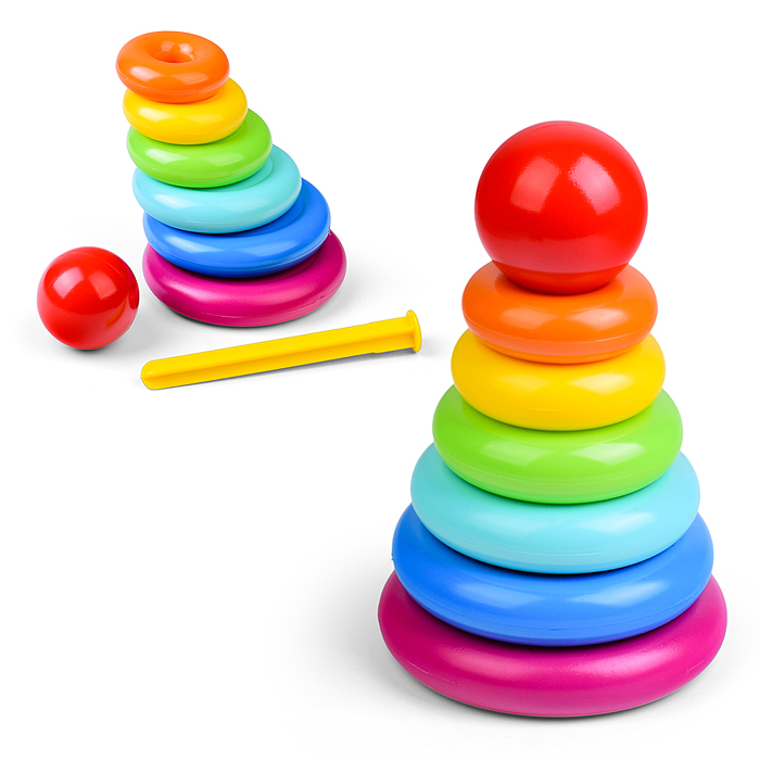 Пирамида "XL" 22см, 8дет. (в сетке) Пирамида "XL" 22см, 8дет. (в сетке)